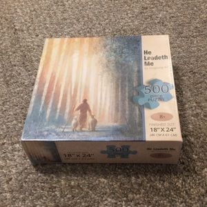 500 piece puzzle “He Leadeth Me” (Yongsung Kim)